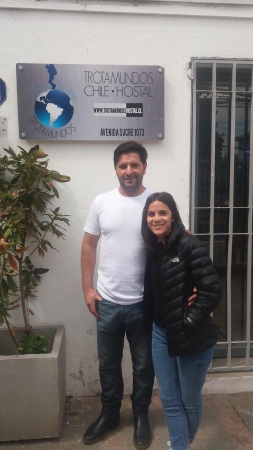 Trotamundos Hostal Santiago del Cile Esterno foto